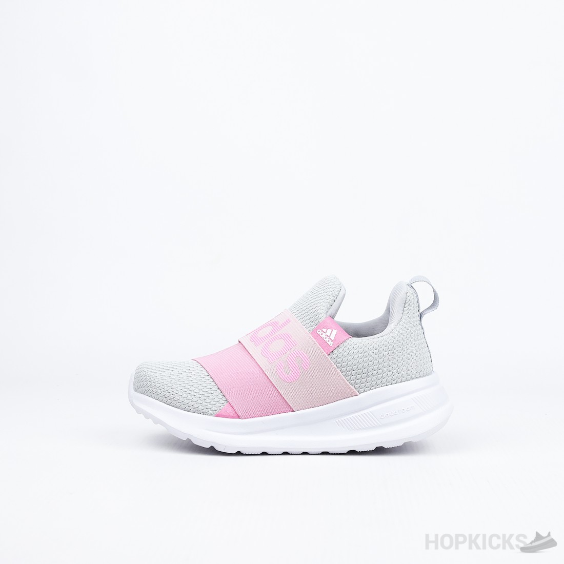 Adidas lite racer adapt grey pink best sale